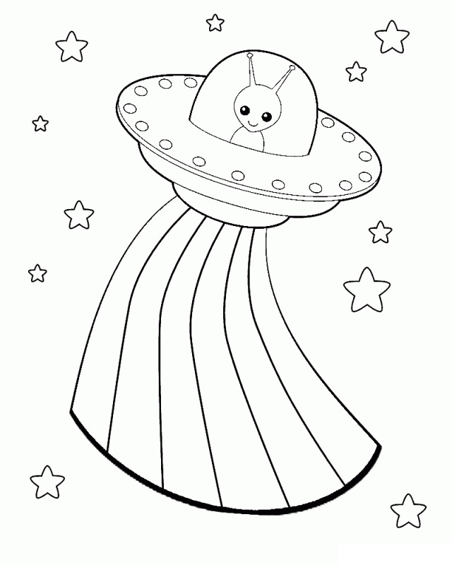Lisa Frank Alien Coloring Pages