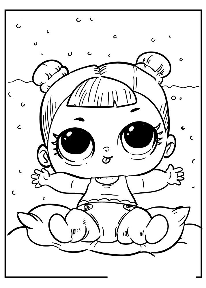 lol baby coloring pages printable