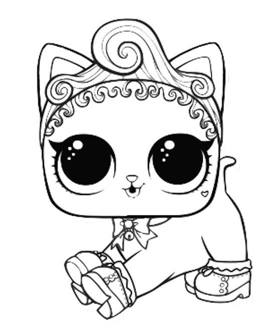 lol cat coloring pages