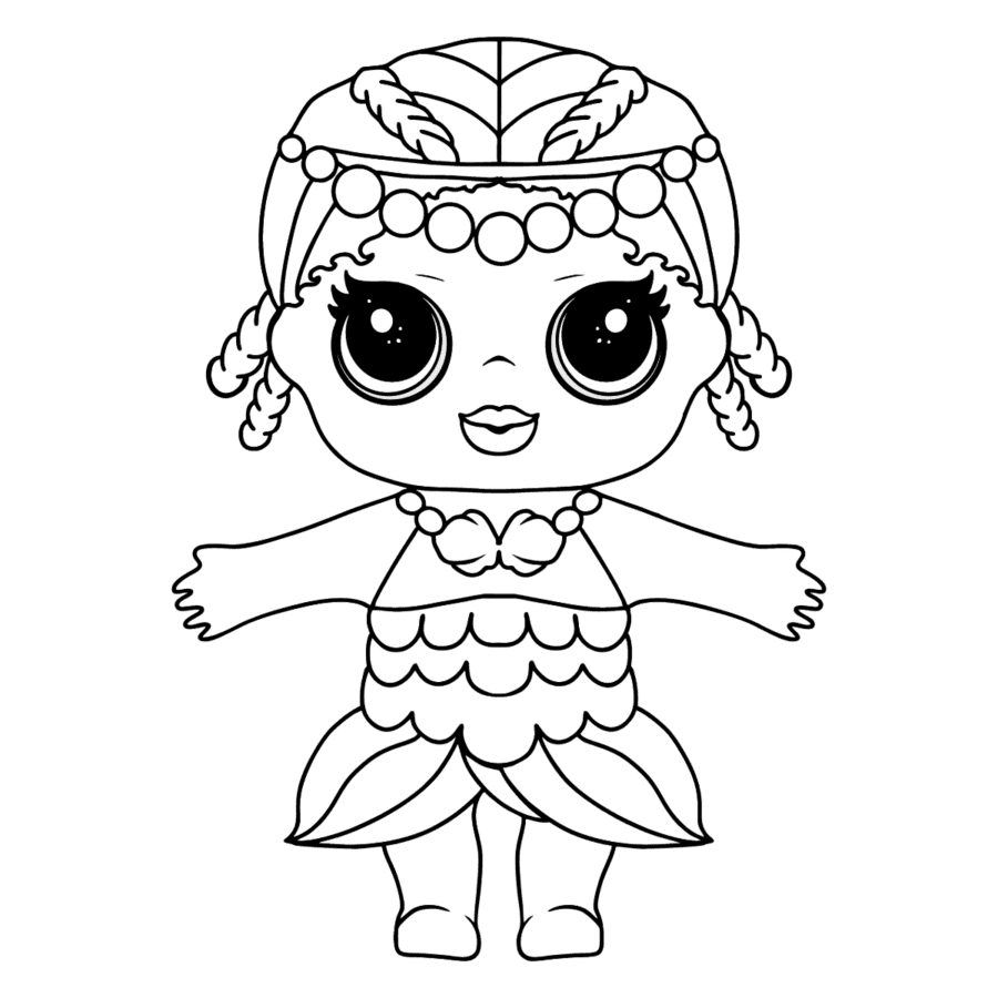 lol coloring pages mermaid