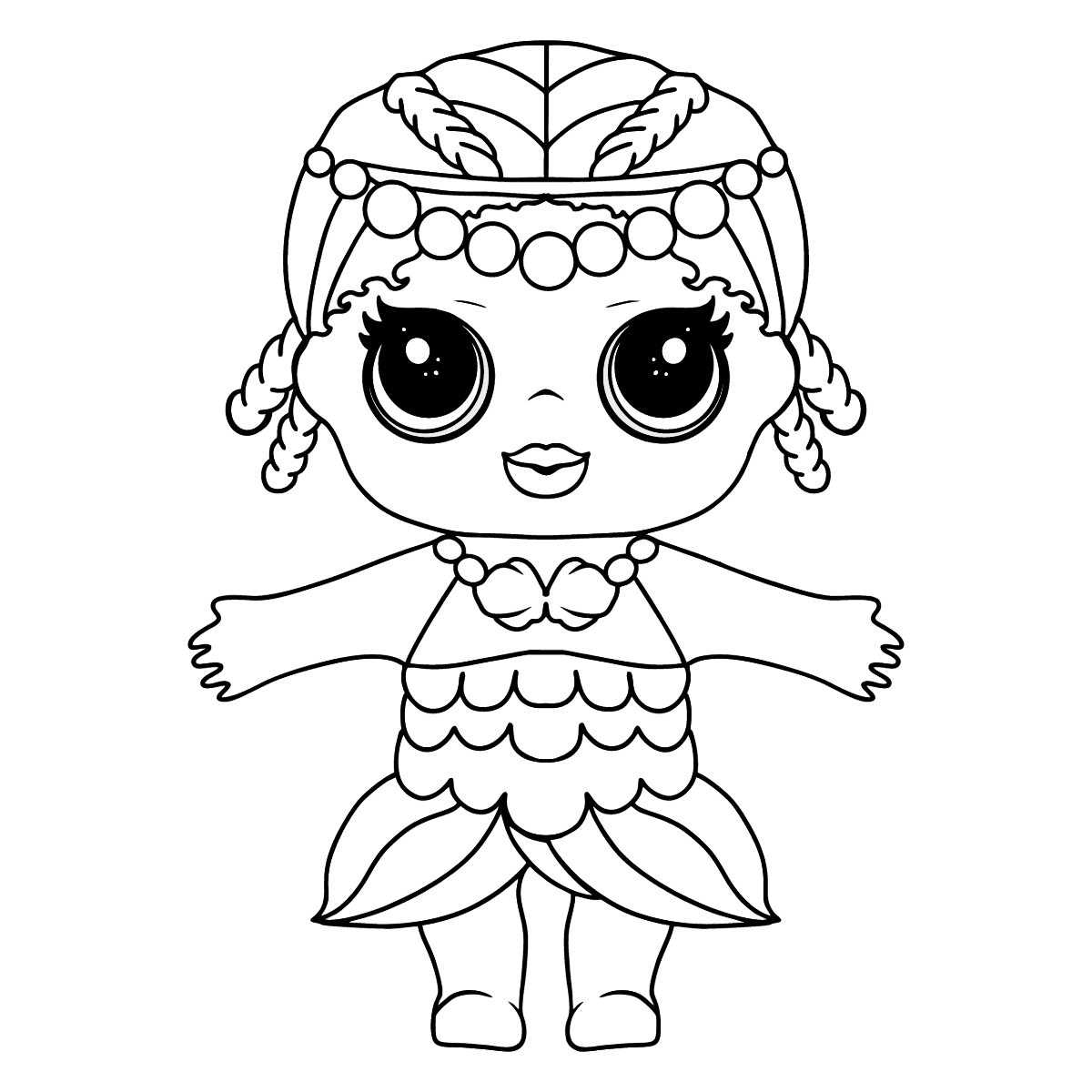 lol coloring pages mermaid