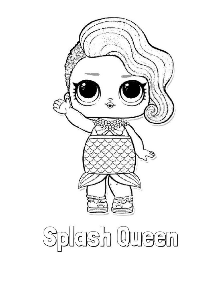 lol coloring pages splash queen
