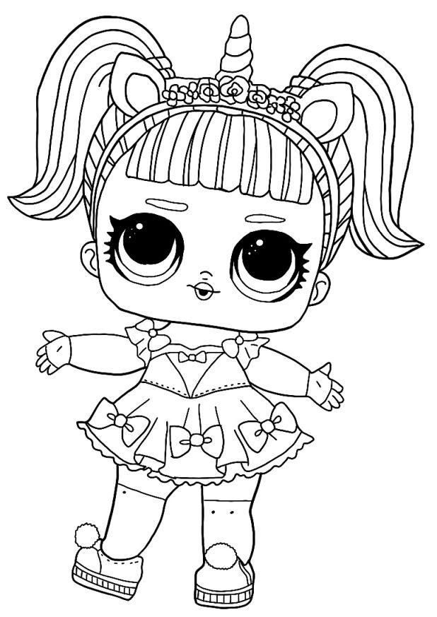 lol doll coloring pages