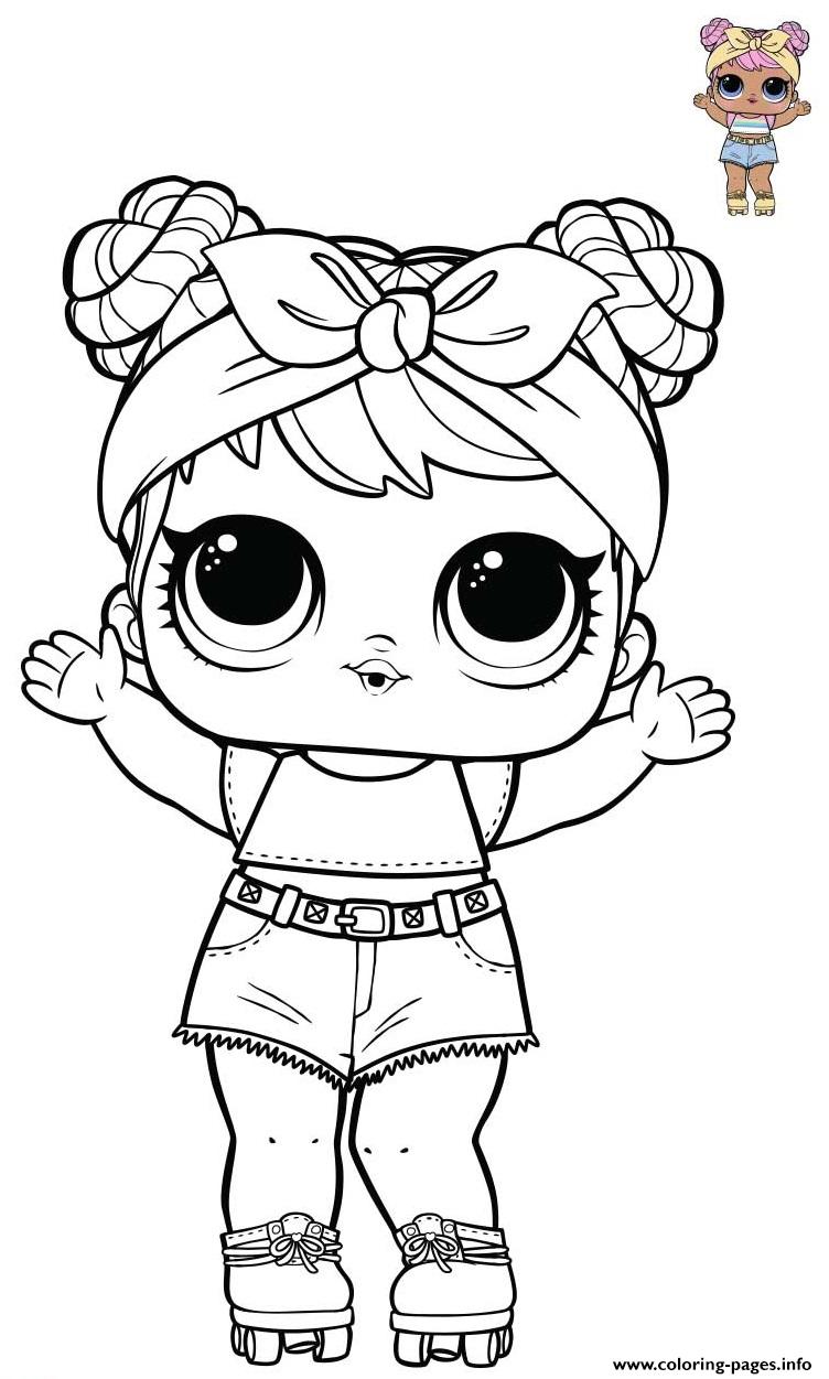 lol dolls coloring pages for kids