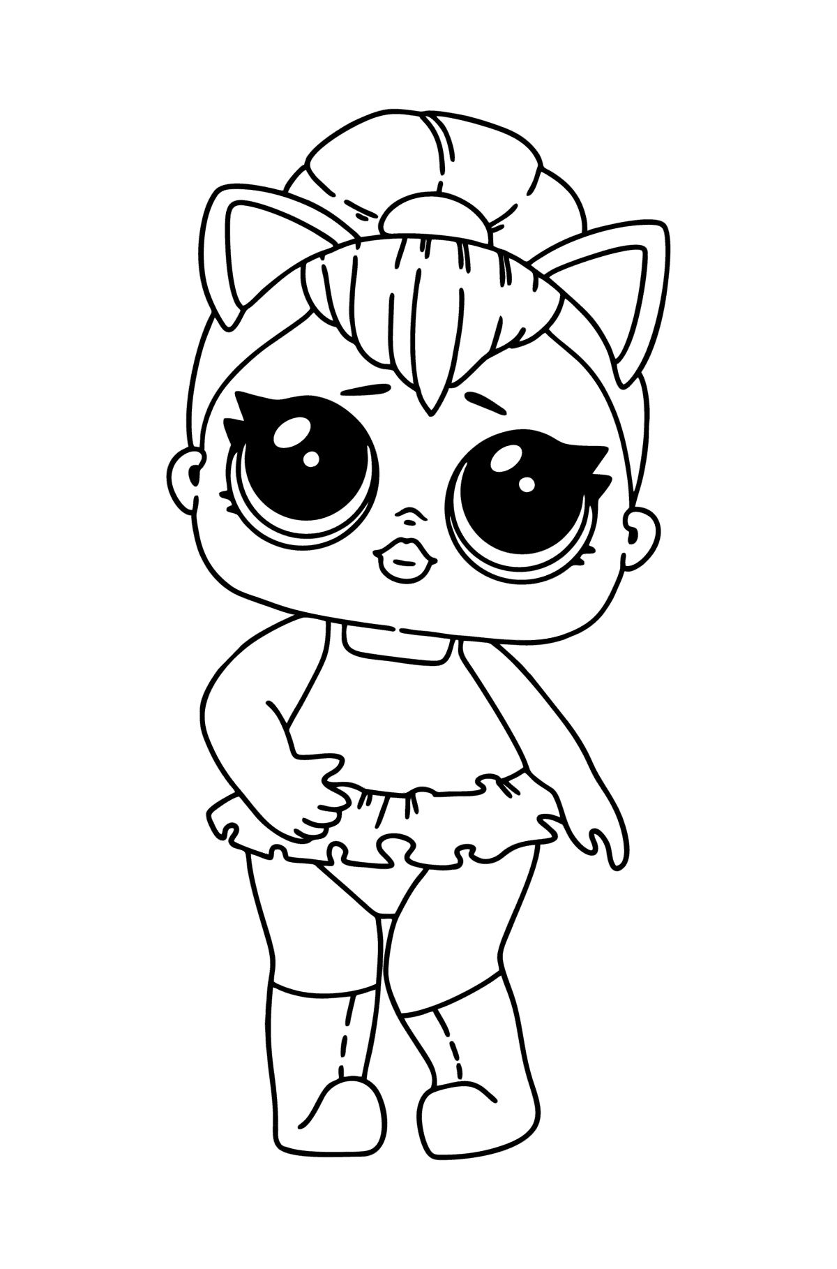 lol kitty queen coloring pages