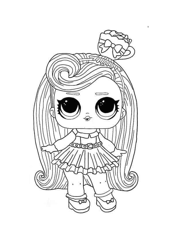 lol princess coloring pages