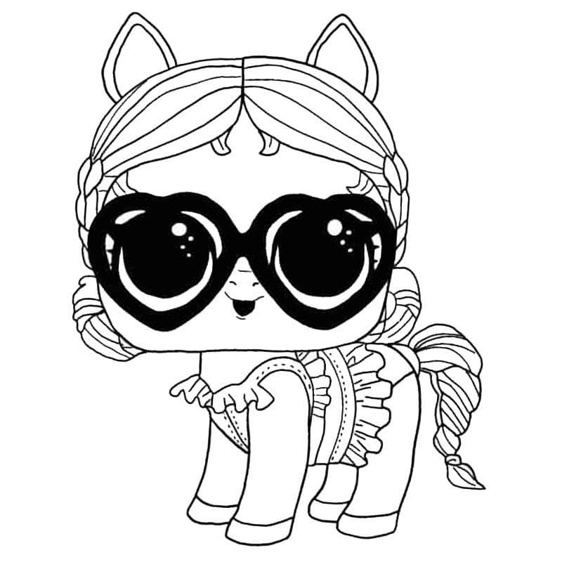 lol unicorn pet coloring pages