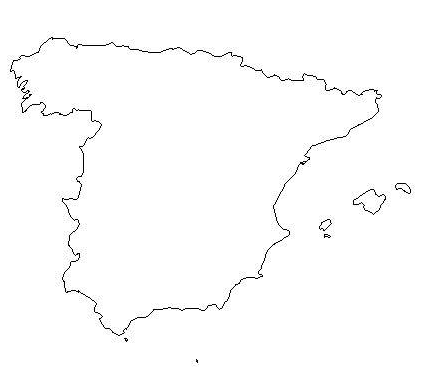 Map of Spain