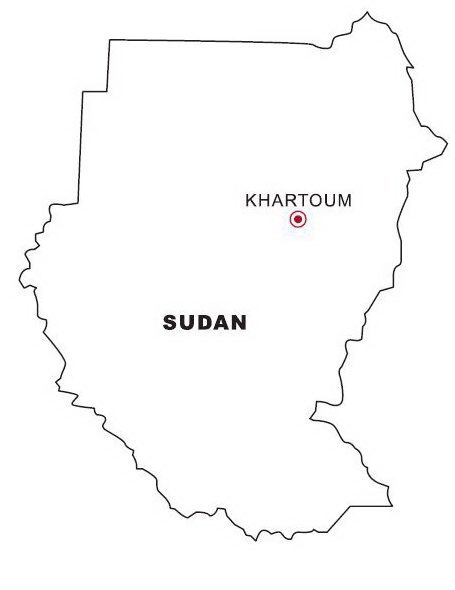 Map of Sudan