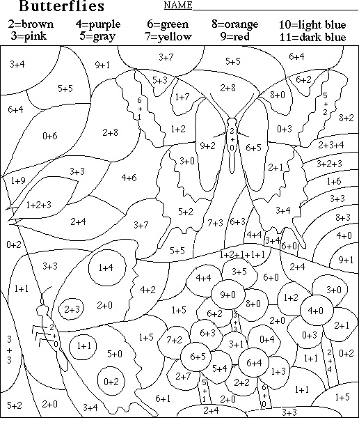 math coloring pages middle school