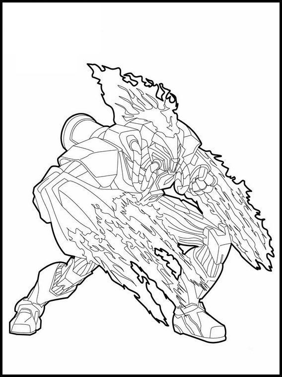 max steel water elementor coloring pages