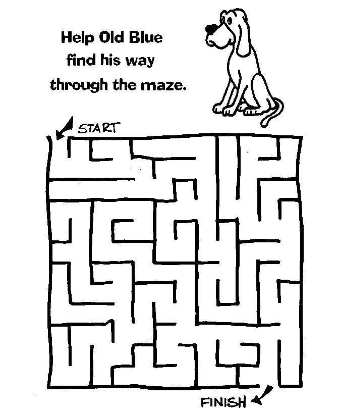 maze coloring pages adult coloring pages puppy