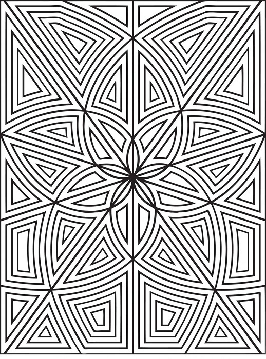 Maze, Designs Coloring Pages