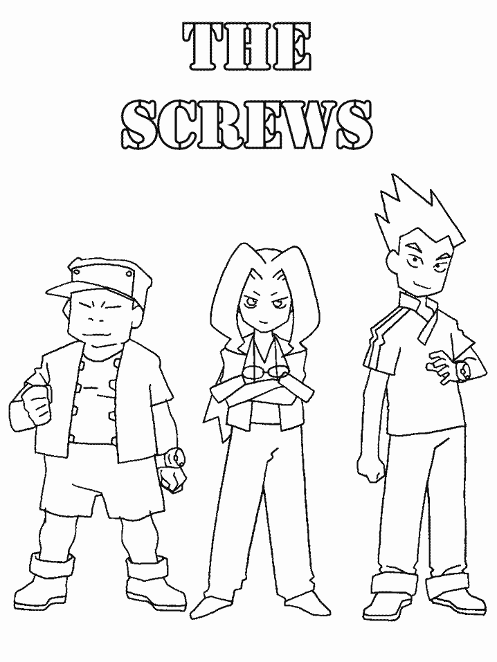 Medabots Cartoons Coloring Page Free