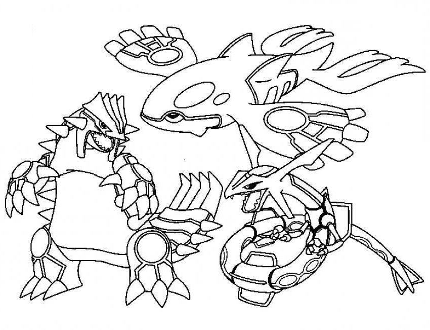 mega pokemon coloring pages water and fire type