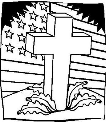 Memorial Day Coloring Page