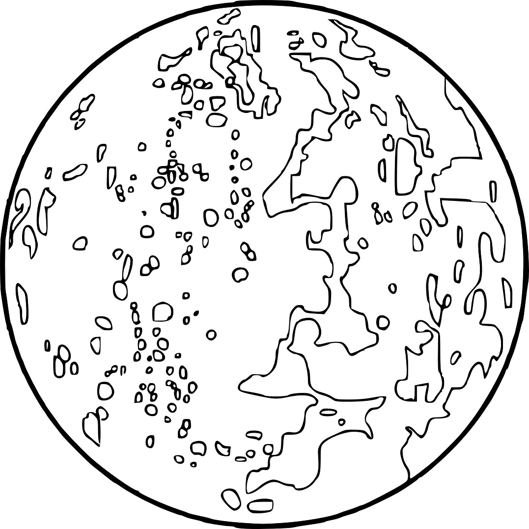 Mercury Coloring Page