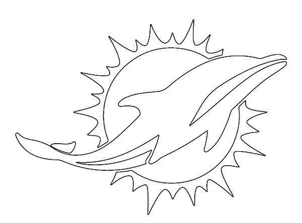 Miami Dolphins Coloring Pages