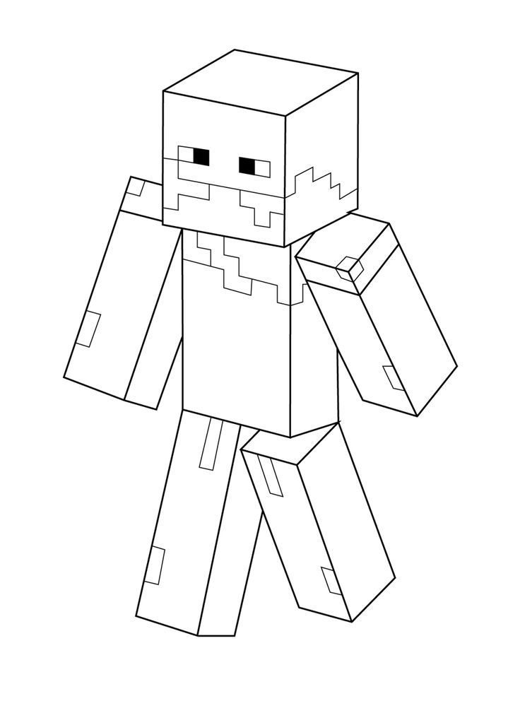 minecraft blaze coloring pages