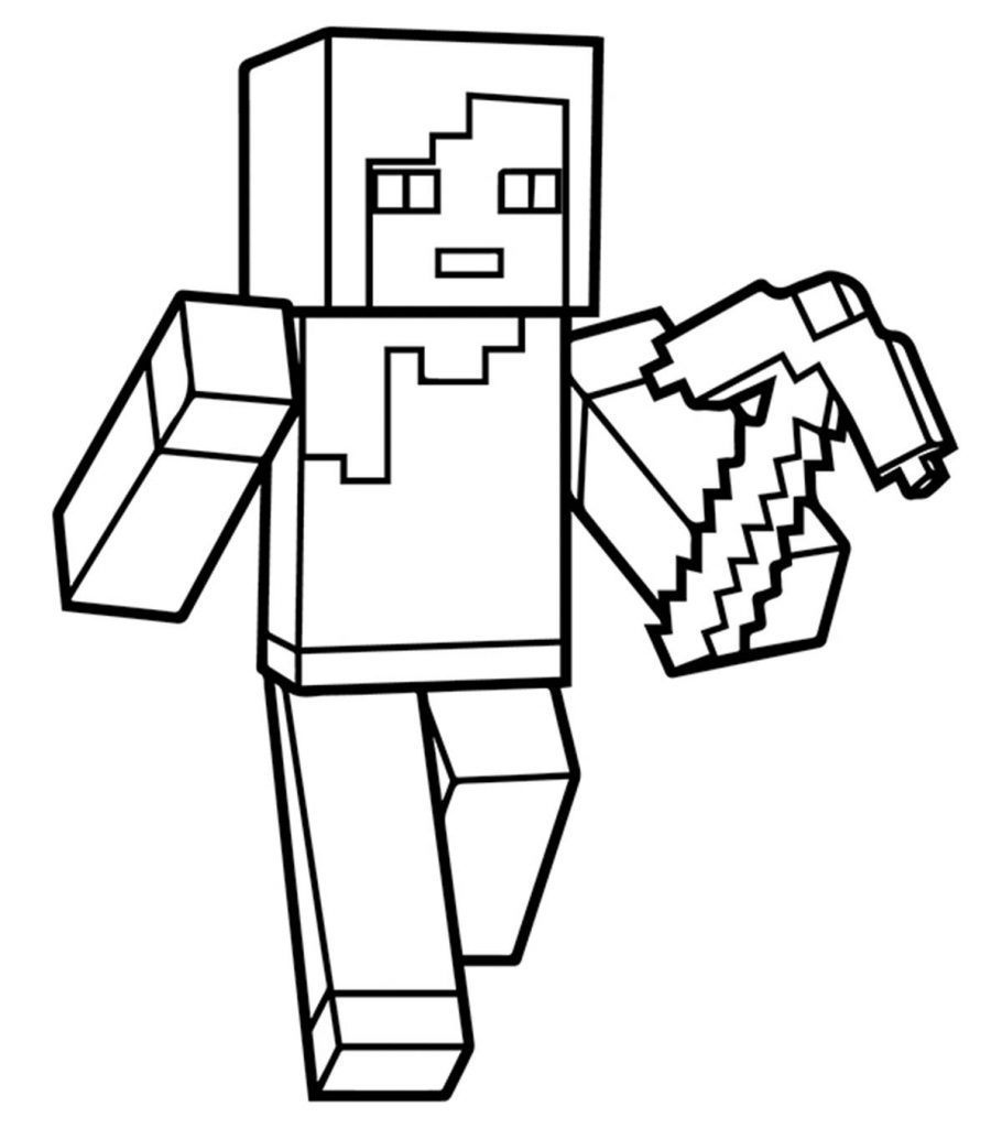 minecraft coloring pages printable