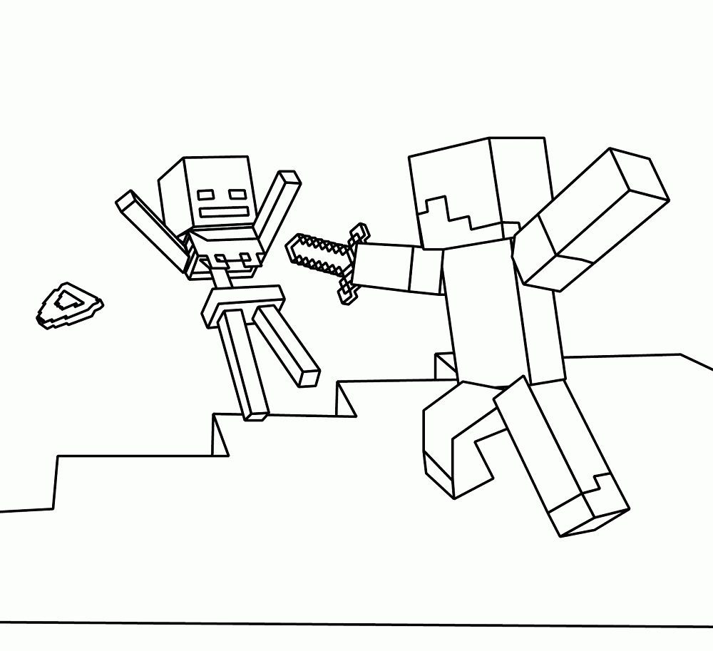 minecraft nether coloring pages