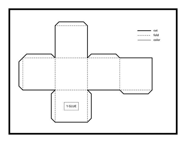 minecraft-zombie-fold-up-box-coloring-pages