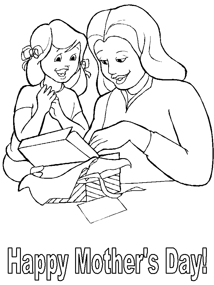 Mom Coloring Pages Free