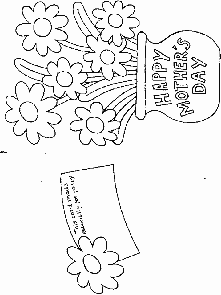 Mom Holidays Coloring Pages