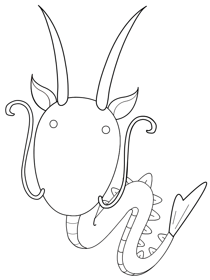 Monster 6 Fantasy Coloring Pages Coloring Page Book For Kids
