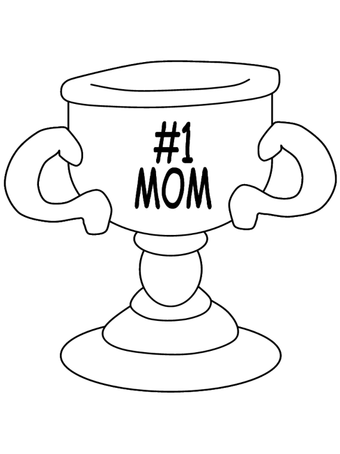 Mothers Day Coloring Page