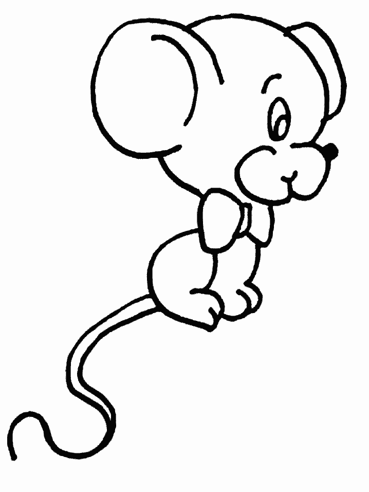 Mouse Animals Coloring Pages
