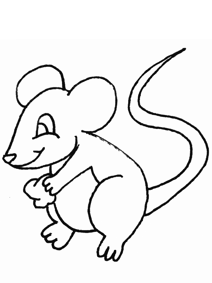 Mouse Coloring Pages