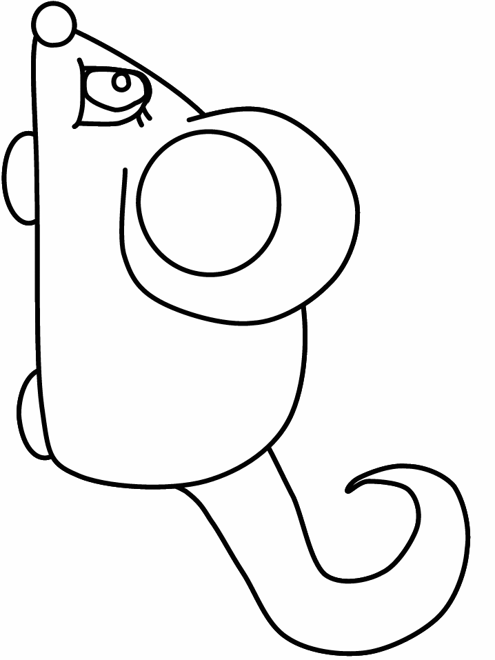 Printable Mouse Coloring Pages