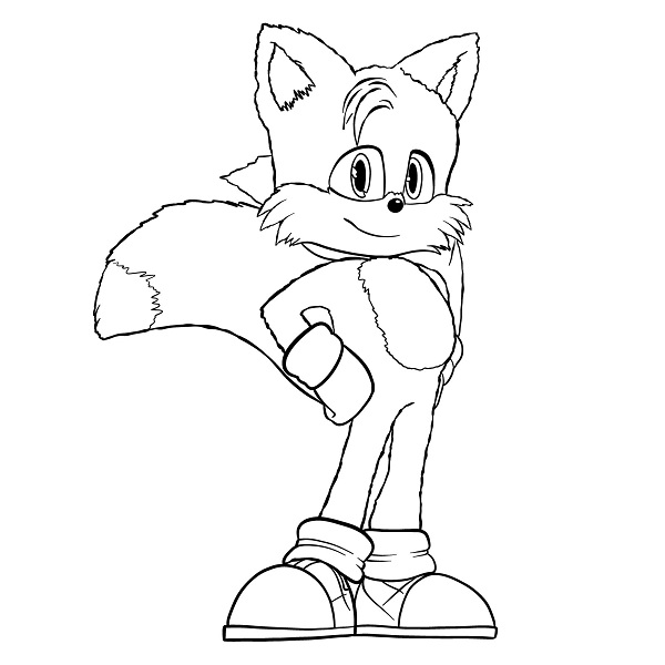 Movie Tails Coloring Pages