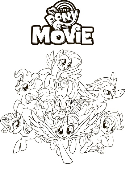 My Little Pony the Movie Coloring Pages