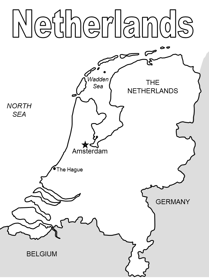 Netherlands Coloring Pages