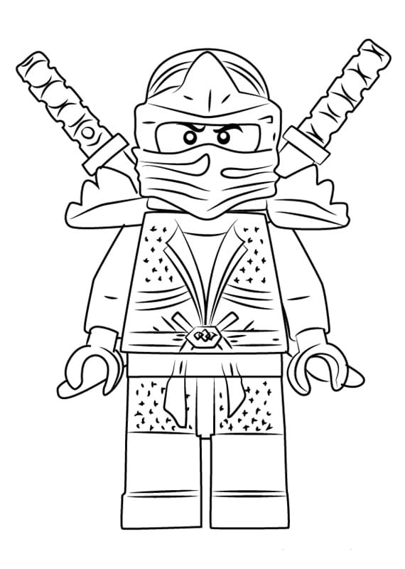 Ninjago Coloring Page