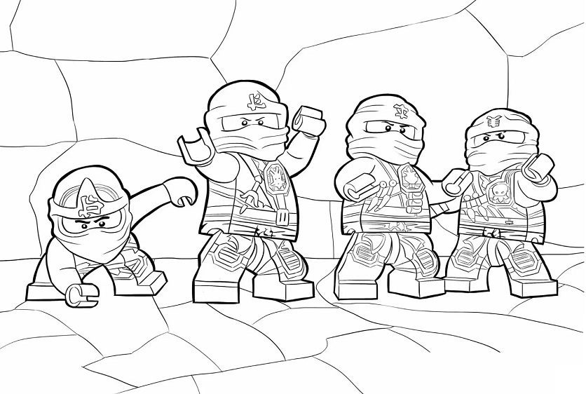 ninjago water ninja coloring pages