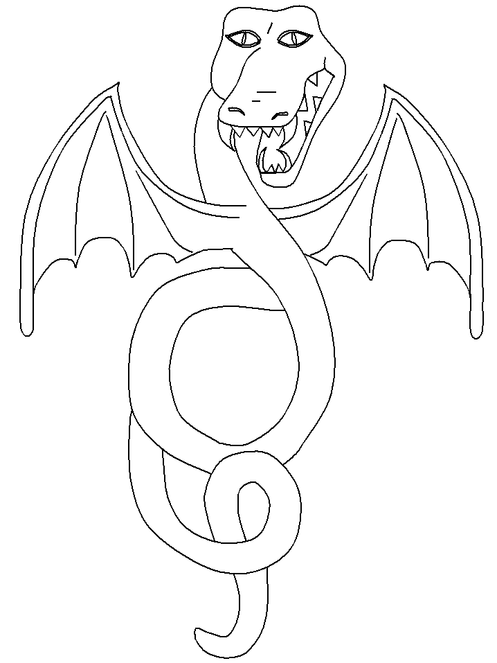 Nidhogg Coloring Page