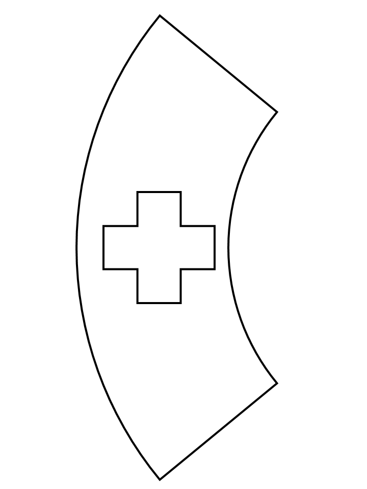 Nurse Hat Coloring Pages