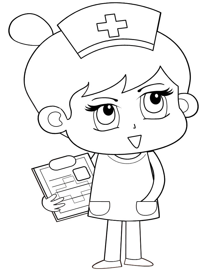 Nurse6 People Coloring Pages & coloring book. Find your favorite.