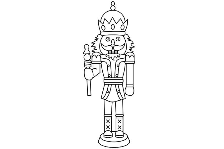 Nutcracker Coloring Page