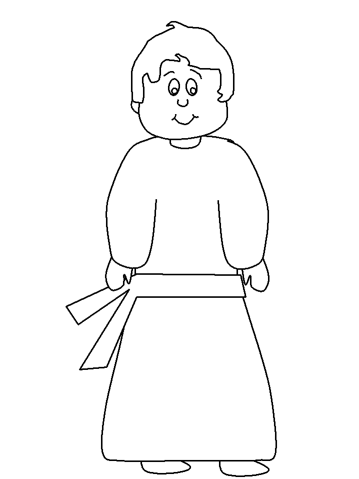 Nw Abednego Bible Coloring Pages