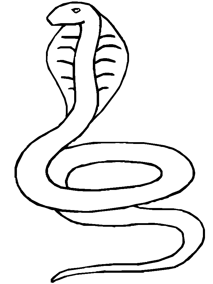 Printable Eden Bible Snake Coloring Pages