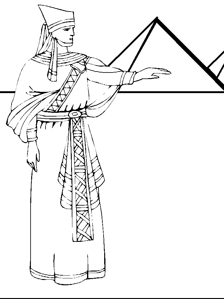 Free Exodus Bible Coloring Page