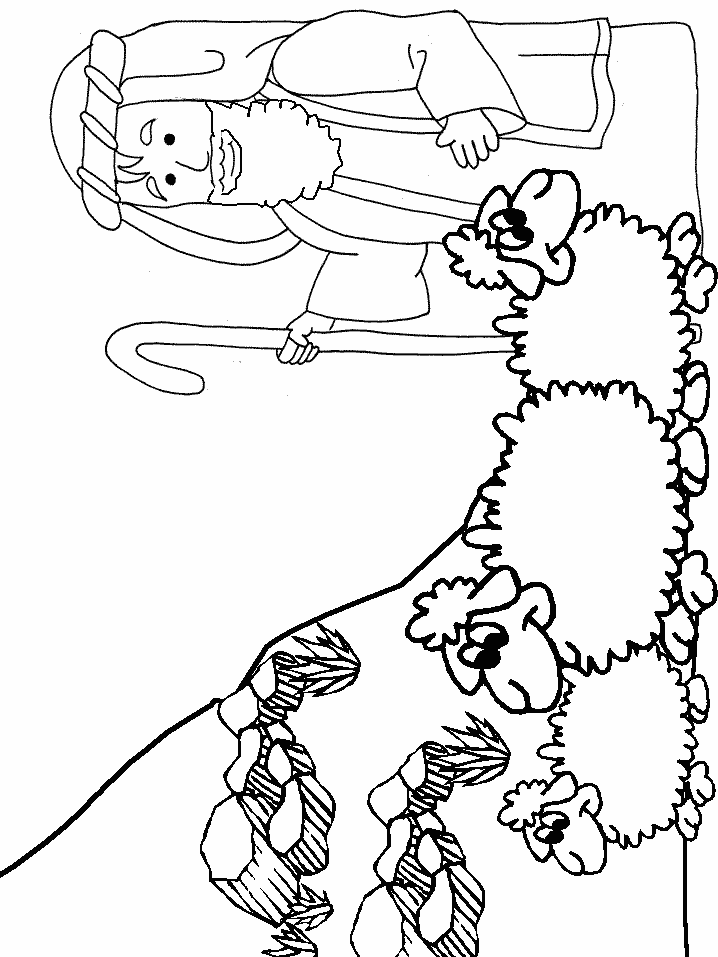 Printable Exodus Bible Coloring Pages