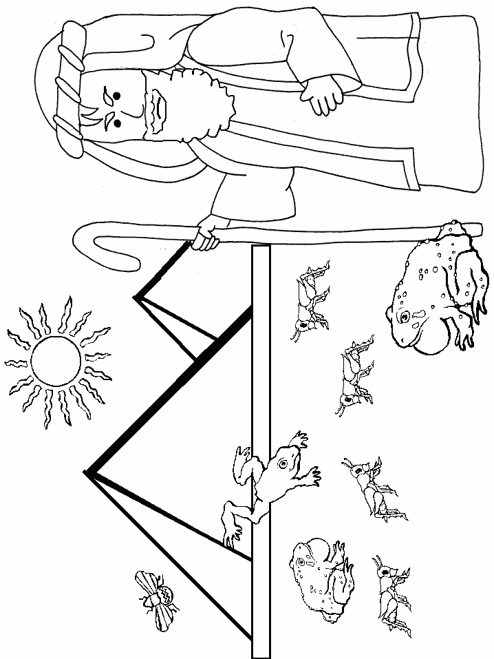 Free Exodus Bible Coloring Pages