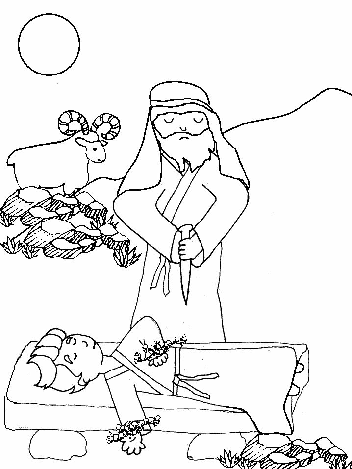 Genesis Bible Coloring Page For Kids