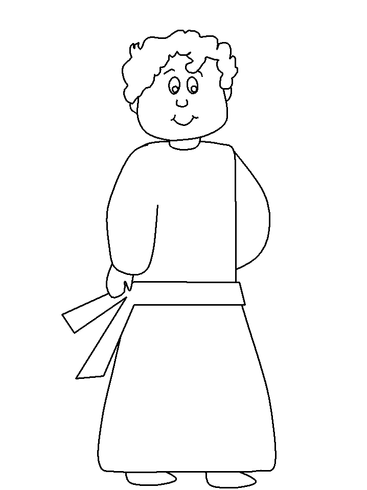 Nw Shadrach Bible Coloring Pages