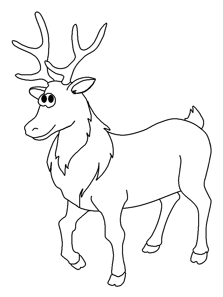 Nylghau Animals Coloring Pages